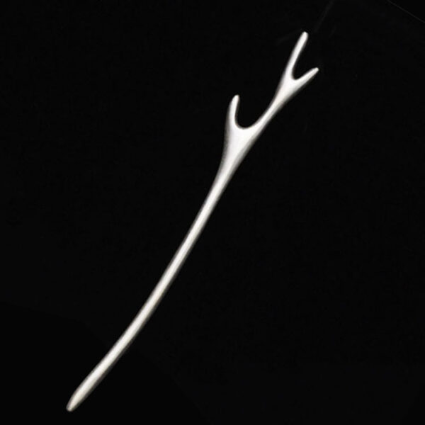 nice antler shape hairpin s925 sterling silver hair stick